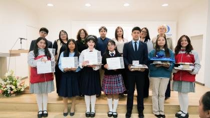 Premiación del I Concurso Intercolegial de Lectura y Creación "Homenaje a los Dávilas"