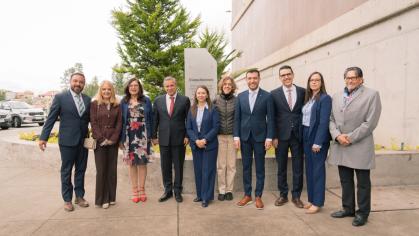 La Unidad Educativa Particular La Asunción rindió un sentido homenaje a nuestro rector, Prof. Francisco Salgado Arteaga