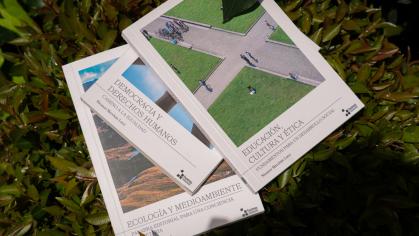 Libros: Ecología y medioambiente, Democracia y derechos humanos; Educación, cultura y ética