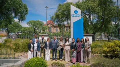 Se firmó un convenio específico de cooperación interinstitucional entre el Instituto Nacional de Evaluación Educativa y la Universidad del Azuay