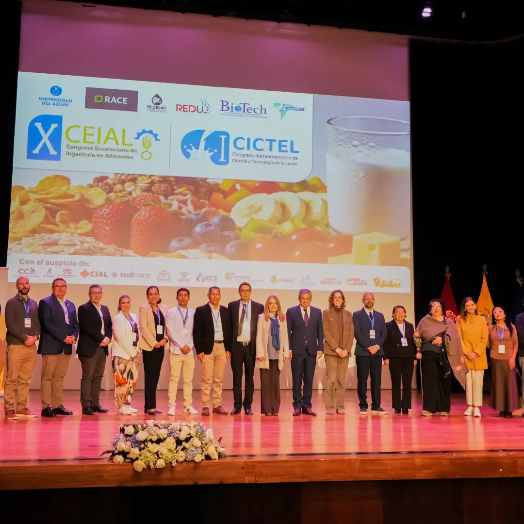 Se inauguró el X Congreso Ecuatoriano de Ingeniería en Alimentos (CEIAL) y el I Congreso Iberoamericano de Ciencia y Tecnología de la Leche (CICTEL)