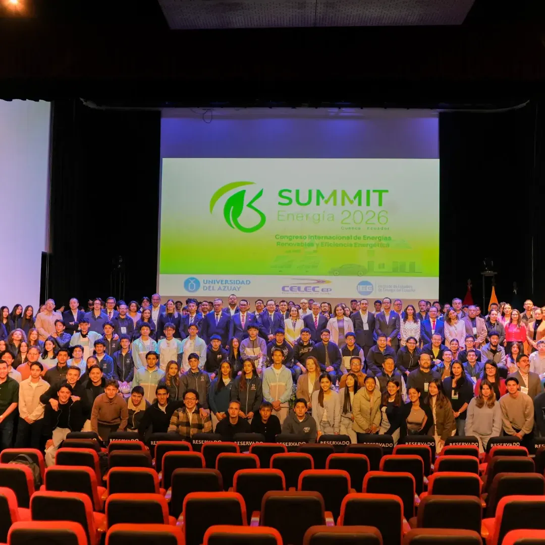 La Universidad del Azuay inauguró el Congreso Internacional de Energías Renovables y Eficiencia Energética Summit 2026