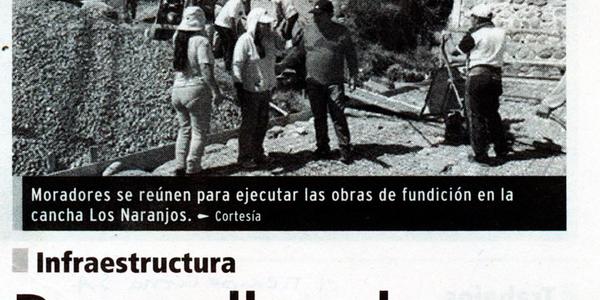 Desarrollan obras en parroquia Paccha