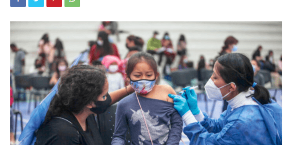 Vaccination of the little ones in Cuenca