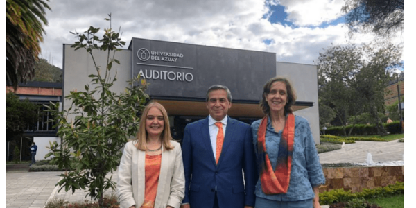 Francisco Salgado es reelecto como rector de la Universidad del Azuay