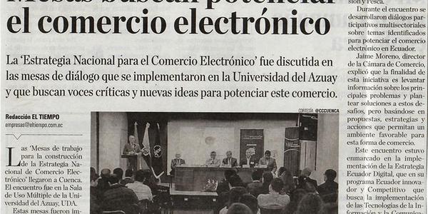 Mesas buscan potenciar el comercio electrónico