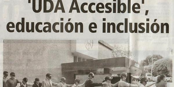 'UDA Accesible', educación e inclusión
