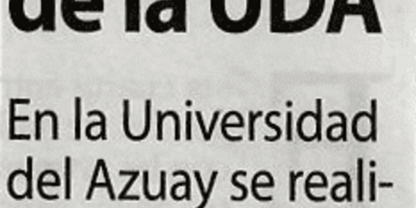 Obra colectiva de la UDA