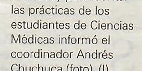 Convenio entre el MSP y la U. del Azuay 