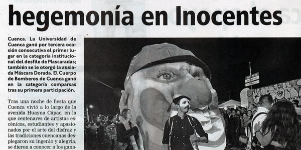 U. de Cuenca ratifica su hegemonía en Inocentes 