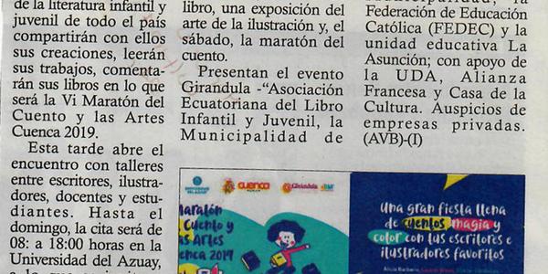 Jornadas con literatura infantil y juvenil en la UDA 