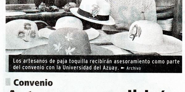 Artesanos recibirán capacitaciones 