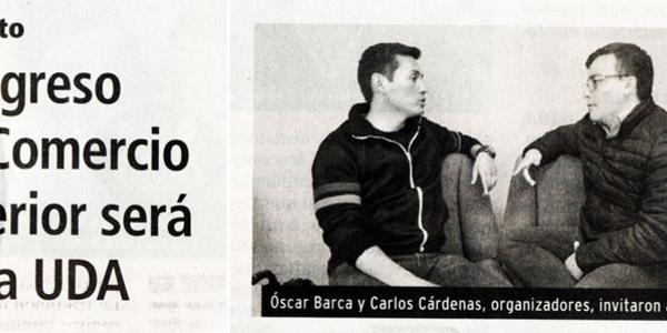 Congreso de Comercio Exterior será en la UDA