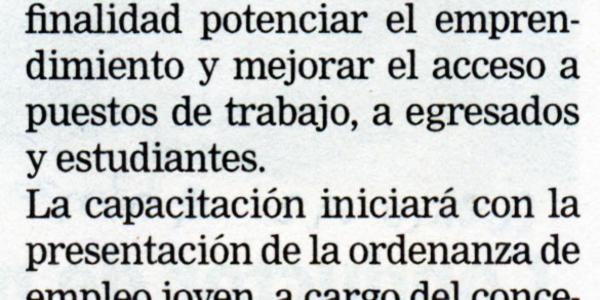 Taller para fomentar el empleo juvenil 