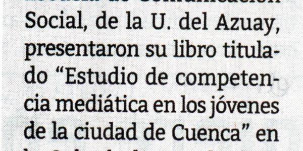 Presentan publicación