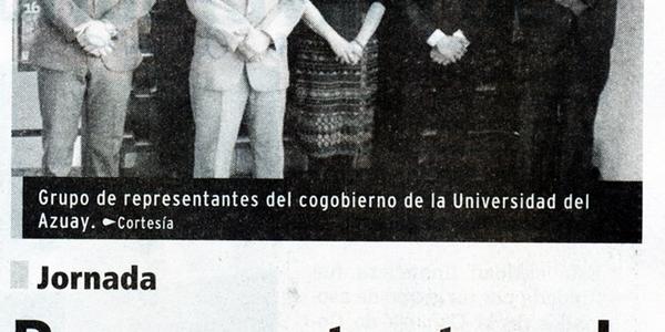 Representantesu al cogobierno de la UDA se posesiona 