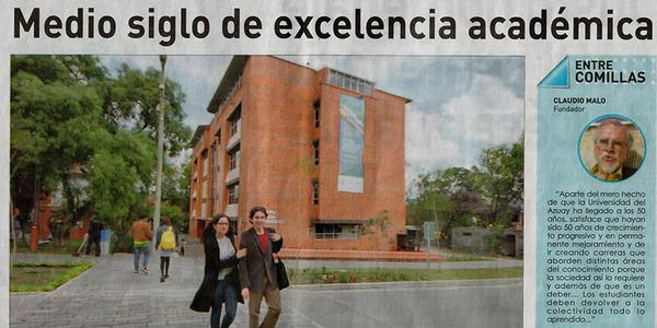 Medio siglo de excelencia académica 