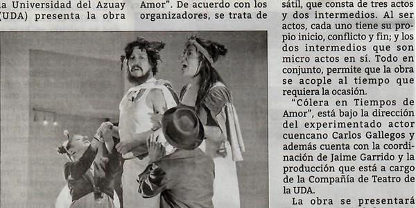 Grupo teatral de UDA estrena obra