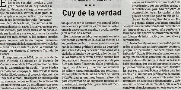Cuy de la verdad