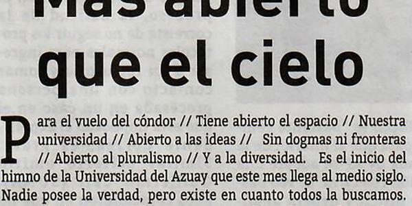 Más abierto que el cielo 