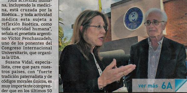 La bioética abarca a toda actividad humana 