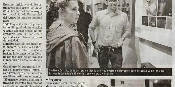 Exposición de proyectos de la U. del Azuay