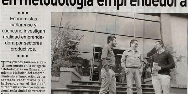 Jóvenes ganan primer puesto en metodología emprendedora 