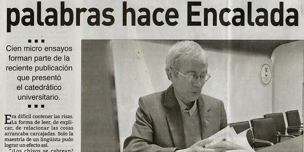 Nueva investigación de palabras hace Encalada 