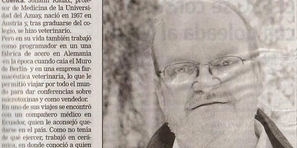 De Austria a Cuenca, de la veterinaria a la medicina