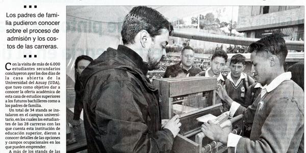 UDA abre puertas de su casa a colegiales 