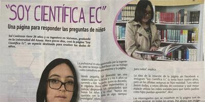 Soy Científica Ec Una página para responder las preguntas de niños