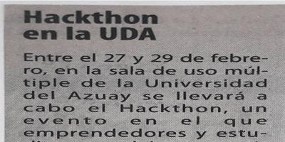 Hackthon en la UDA