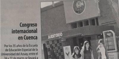 Congreso internacional en Cuenca