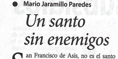 Un santo sin enemigos