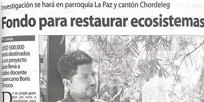Fondo para restaurar ecosistemas