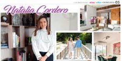 Natalia Cordero Interior designer who promotes her company Minali Estudio