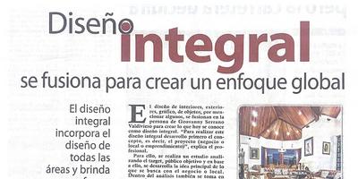 Diseño integral se fusiona para crear un enfoque global