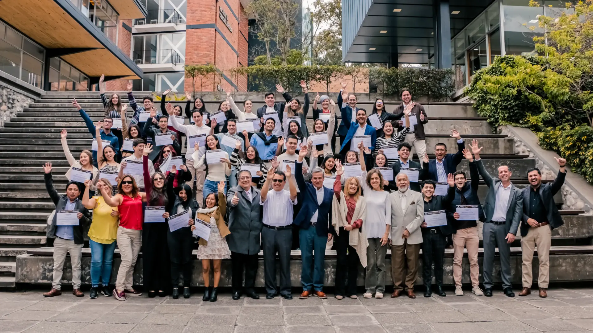 Programa de Liderazgo Social y Voluntariado: entrega de certificados