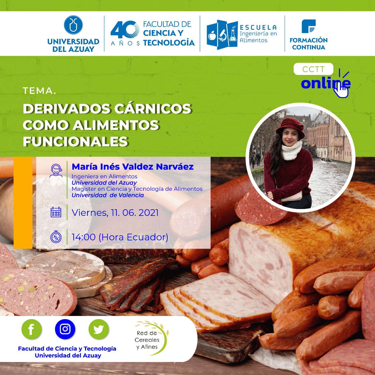 Webinar Derivados cárnicos como alimentos funcionales