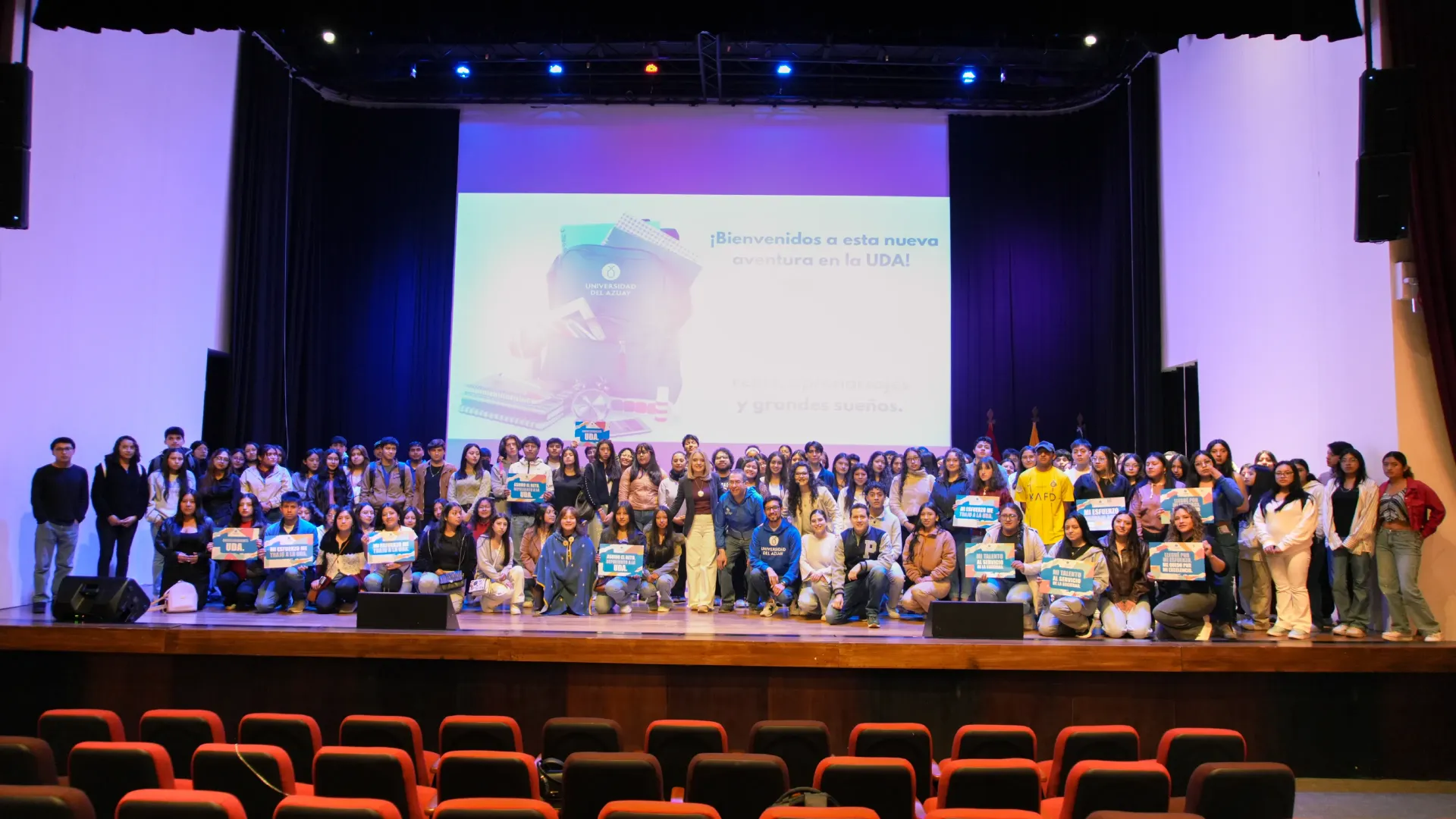 El Programa de Acogida e Integración Académica dio la bienvenida a los nuevos Pumas de la Universidad del Azuay