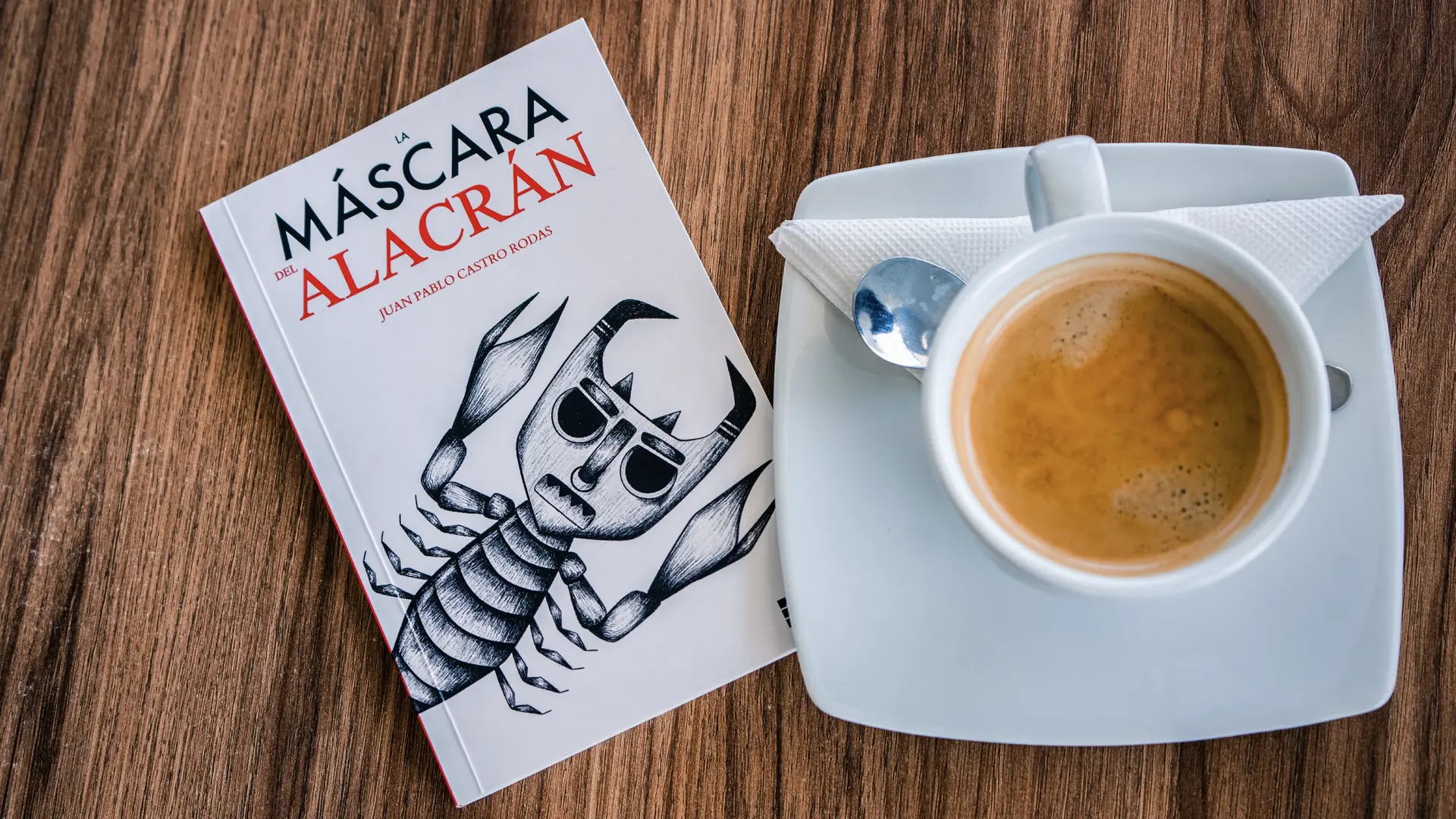 La máscara del alacrán, una obra de Juan Pablo Castro
