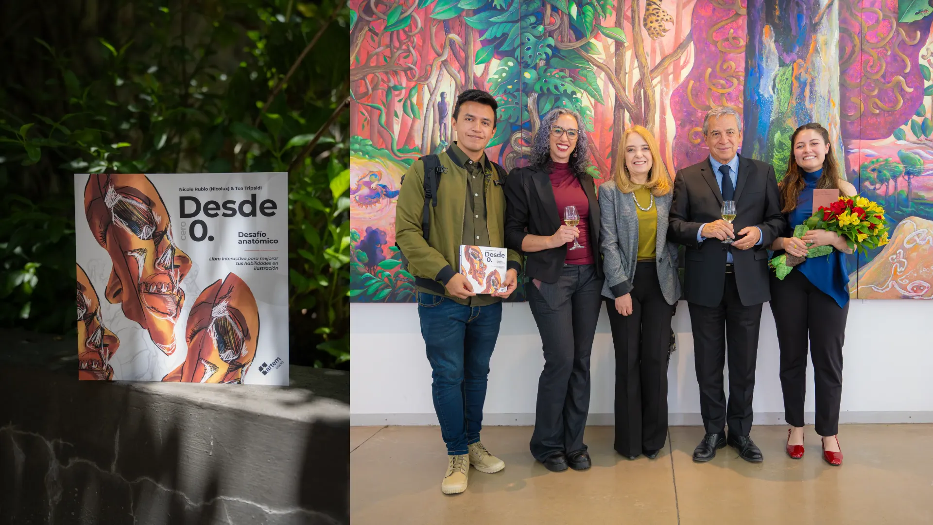 El Libro DESDE 0. Desafío anatómico, se presentó en la Universidad del Azuay