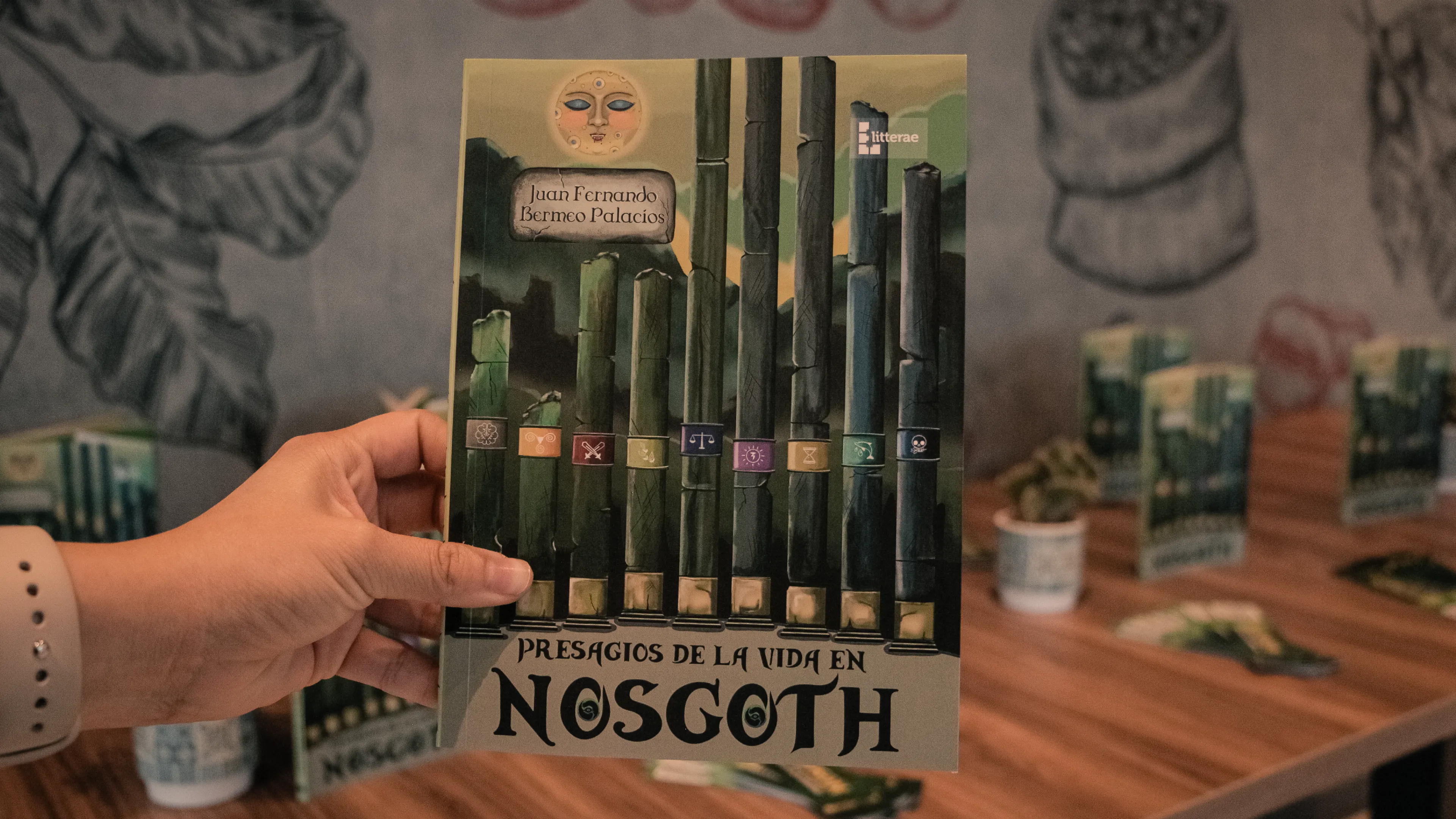 "Presagios de la vida en Nosgoth" presentación del poemario por Juan Fernando Bermeo