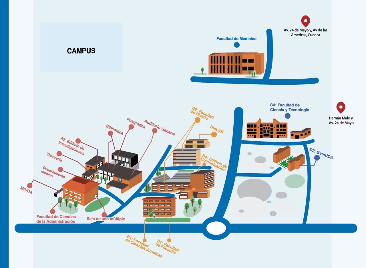 mapa campus