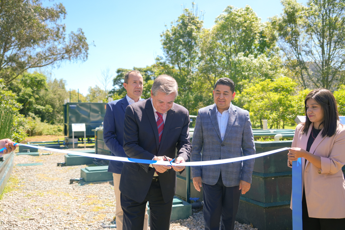 Inauguración de la Estación Experimental de Tecnologías Naturales de Saneamiento