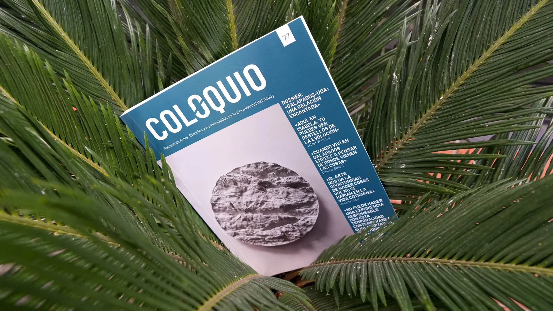 La Universidad del Azuay presenta la edición 77 de la Revista Coloquio, dedicada a Galápagos